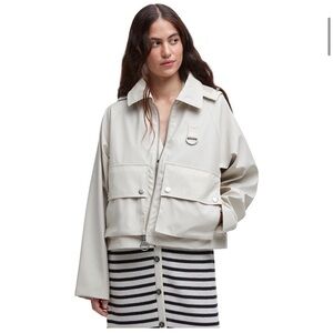 Barbour Women's Beige Utility Jacket